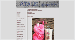 Desktop Screenshot of lefilatalie.com